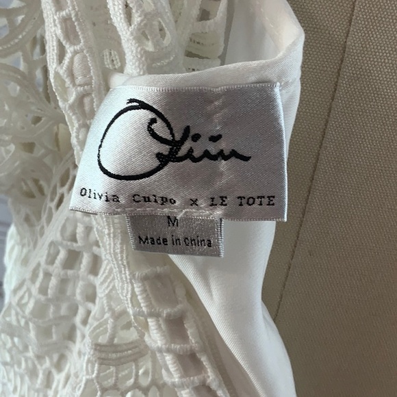 OLIVIA self portrait type lace lined midi dress - Picture 8 of 11